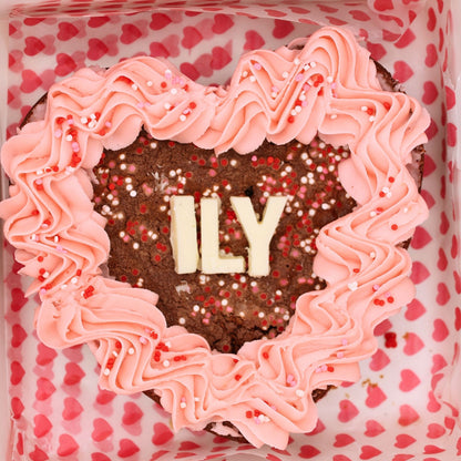 Valentines Heart Brownie Heart Slab PRE-ORDER