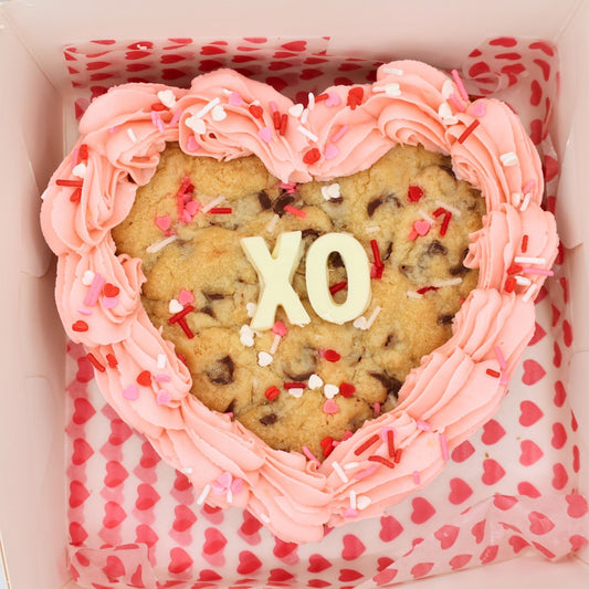 Valentines Heart Cookie Cake PRE-ORDER